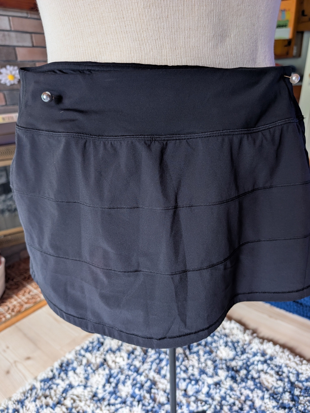 lululemon athletica Black Performance Skort